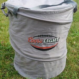 LARGE Coors Light Portable Cooler Barrell Fully Collapsible
